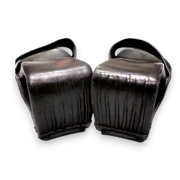 United Nude Mobius Fold Sandals – Black Leather – Size 39 - Picture 5 of 8